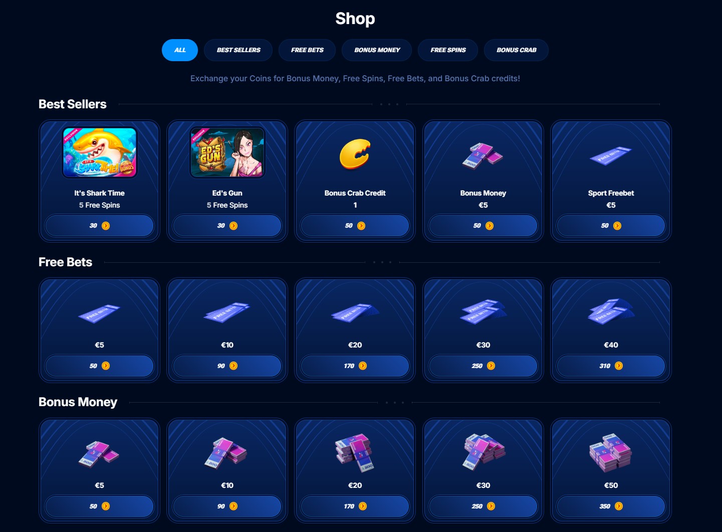 Boutique Bonus de Boomerang Casino